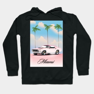 Miami Pink sunset Hoodie